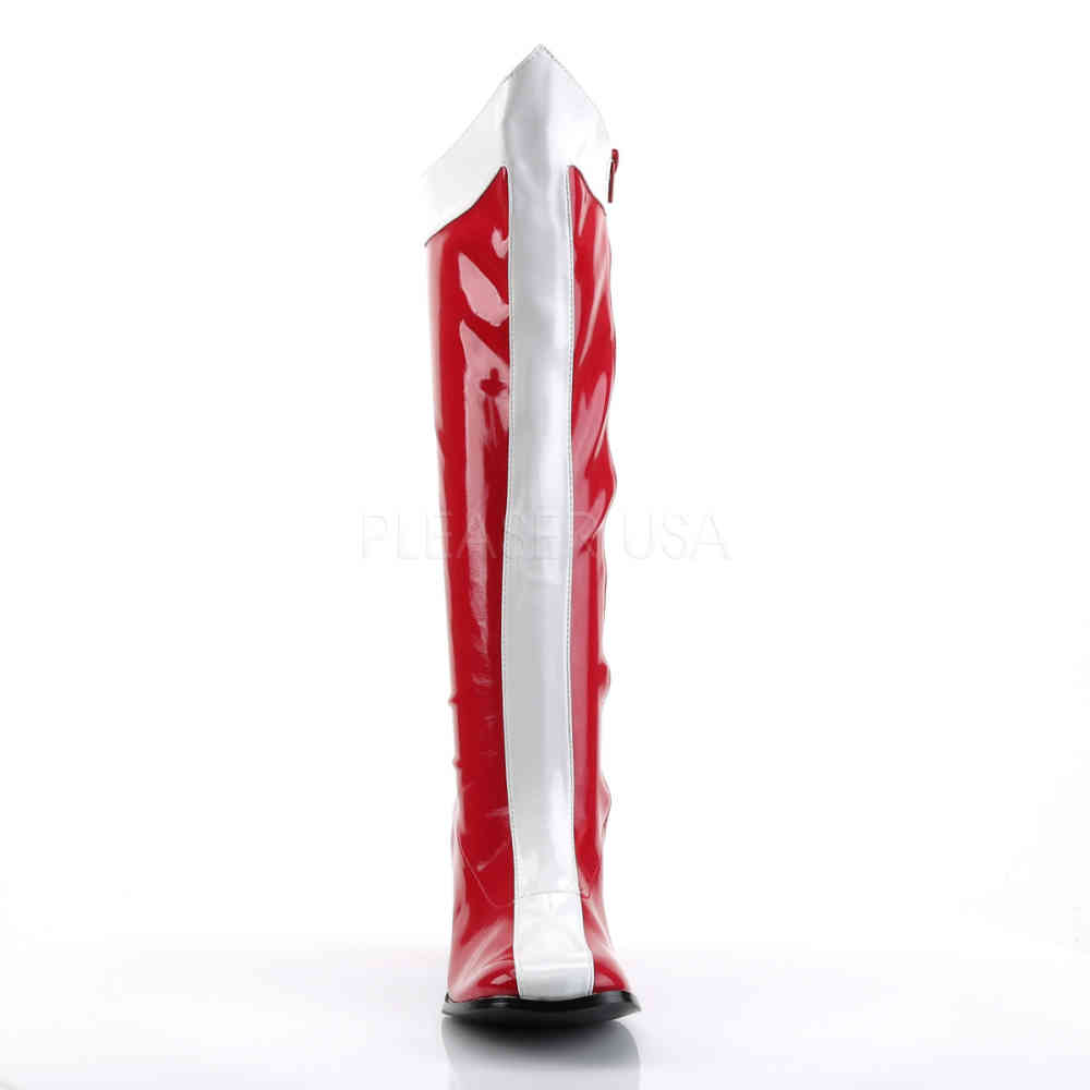 Funtasma - GOGO-305 Laarzen - Rood/Wit